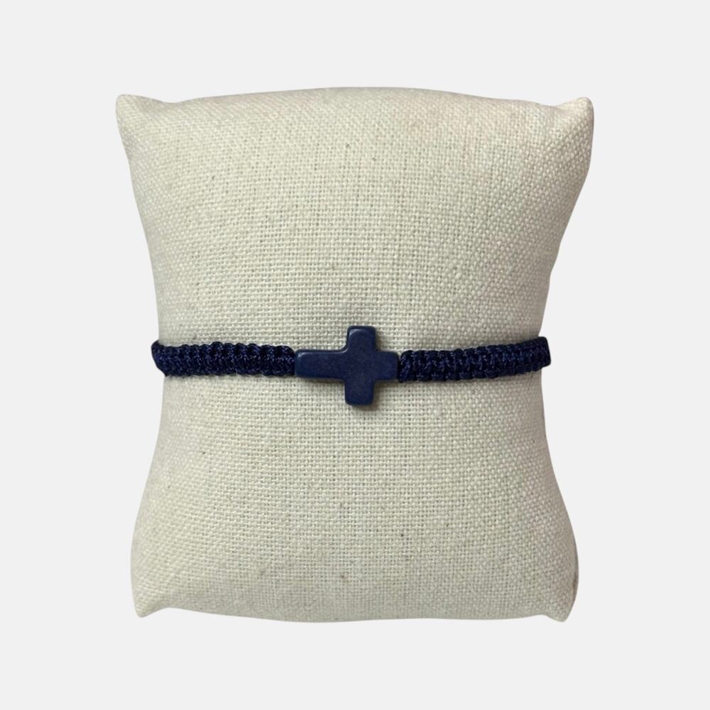 Braided Cross Adjustable Bracelet